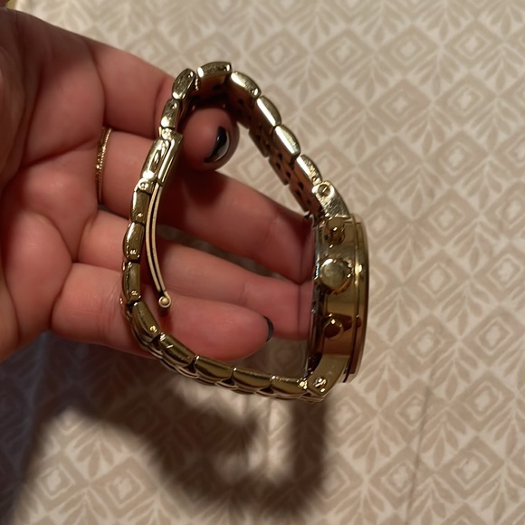 Fossil gold watch. - Picture 3 of 6